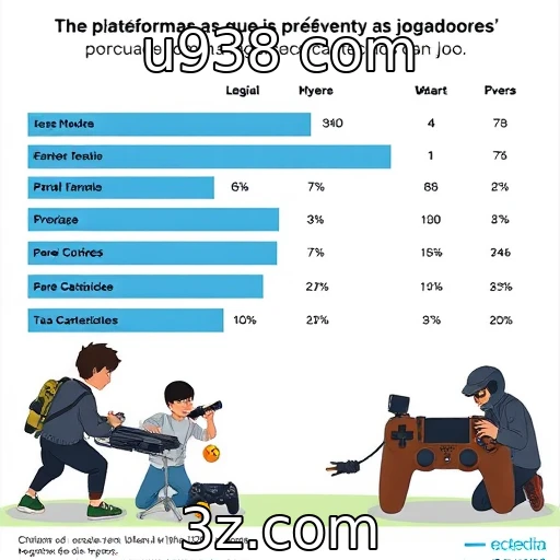 Estudo revela preferências dos jogadores por plataformas de jogos - u938 com